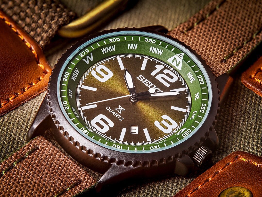 Seiko Armbanduhr — Beispiel Produktfotografie